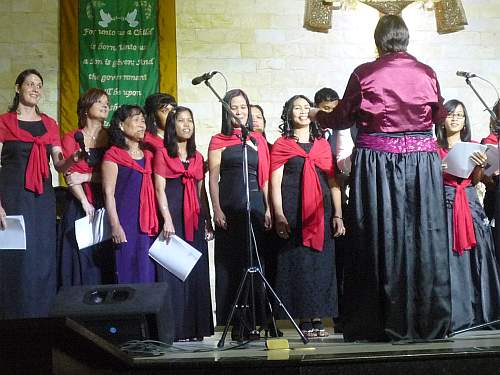 Combined choir